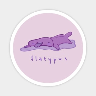 Flatypus Magnet